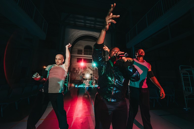 Kiss Marry Kill production shot with Lady Lykez