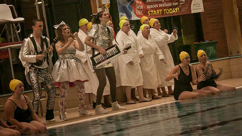 PERFORMING WITH LOCAL PEOPLE